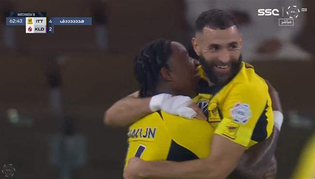 اهداف مباراة الاتحاد والخلود المثيرة 4 3 الدوري السعودي