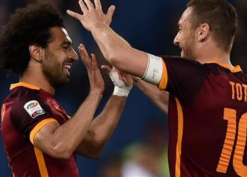 مدرب روما السابق يكشف مدى قوة علاقة محمد صلاح وتوتي استحما سوي ا بالكرة