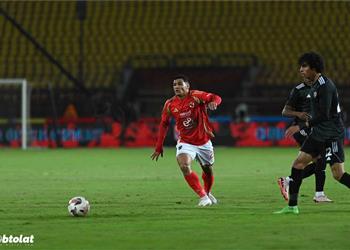 فيديو طرد مصطفى العش في مباراة الأهلي وغزل المحلة