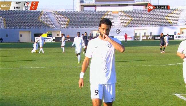 هدف محمد سالم الرائع في مرمي بتروجيت بالدوري المصري