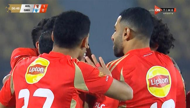 هدف فوز الاهلي علي غزل المحلة 1 0 الدوري المصري