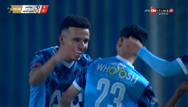 هدف مصطفي فتحي في مرمي حرس الحدود بالدوري المصري