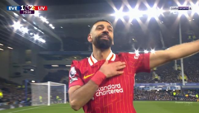 ملخص لمسات محمد صلاح في مباراة ليفربول وايفرتون بالدوري الانجليزي