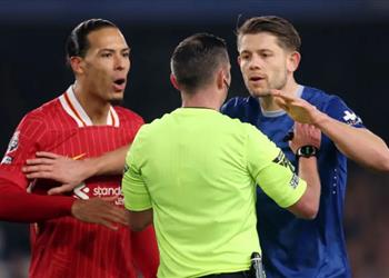 فان دايك عن اشتباكات لاعبي ليفربول وإيفرتون تعرضنا لاستفزاز والحكم لم يقم بدوره