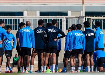 مران الزمالك جروس يودع اللاعبين وتأهيل الثنائي المصاب