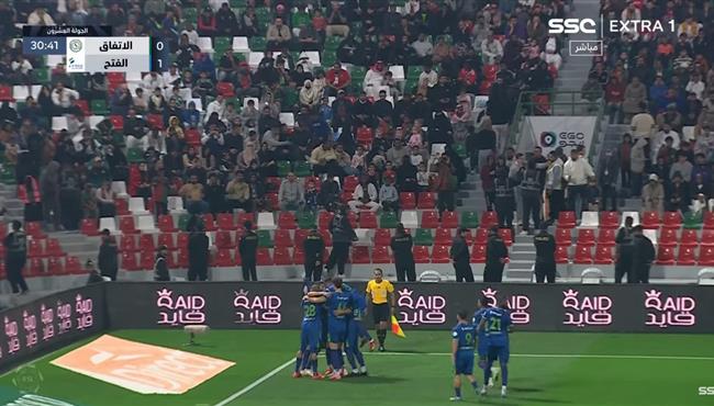 اهداف مباراة الفتح والاتفاق 2 1 الدوري السعودي