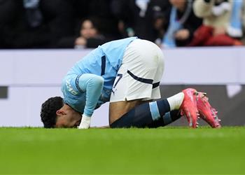 شعور جنوني عمر مرموش يعلق على تسجيله هاتريك في مباراة مانشستر سيتي ونيوكاسل