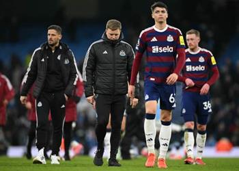 مدرب نيوكاسل هدف مرموش الأول كان صعب ا علينا وسنتذكر الأهداف بإحباط