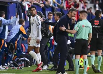 حكم مباراة ريال مدريد وأوساسونا يتجاهل الإساءة ضد فينيسيوس ويسرد سباب بيلينجهام
