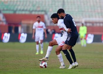 رجل مباراة الزمالك وبتروجيت في الدوري المصري