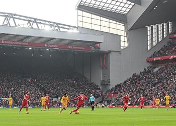 رجل مباراة ليفربول وولفرهامبتون في الدوري الإنجليزي
