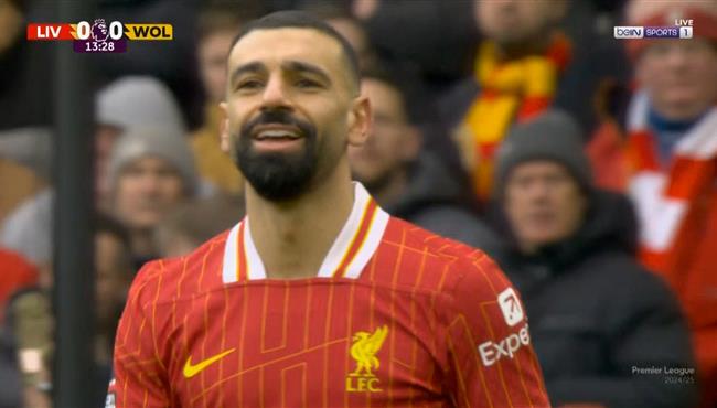 ملخص لمسات محمد صلاح امام ولفرهامبتون في الدوري الانجليزي