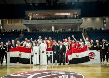 منتخب مصر يفوز على الفلبين ويتوج ببطولة الدوحة الدولية الودية لكرة السلة