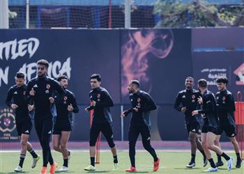 مران الأهلي راحة لبعض اللاعبين وبرنامج استشفائي استعداد ا لـ الزمالك