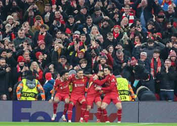 منافس ليفربول في دور الـ16 من دوري أبطال أوروبا