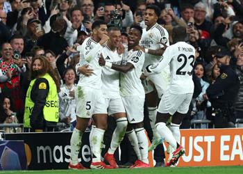 منافس ريال مدريد في دور الـ16 من دوري أبطال أوروبا