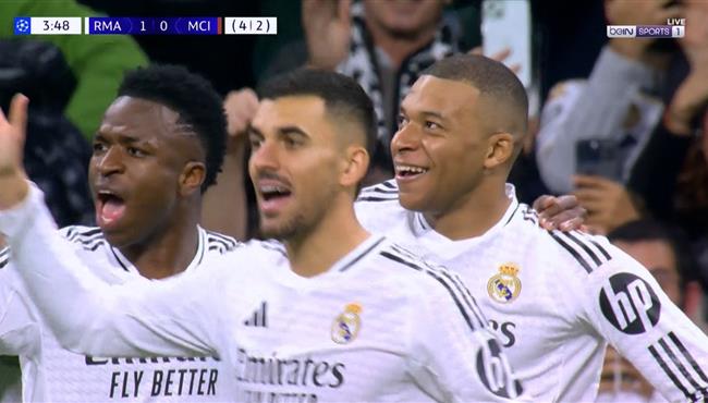 اهداف مباراة ريال مدريد ومانشستر سيتي 3 1 دوري ابطال اوروبا