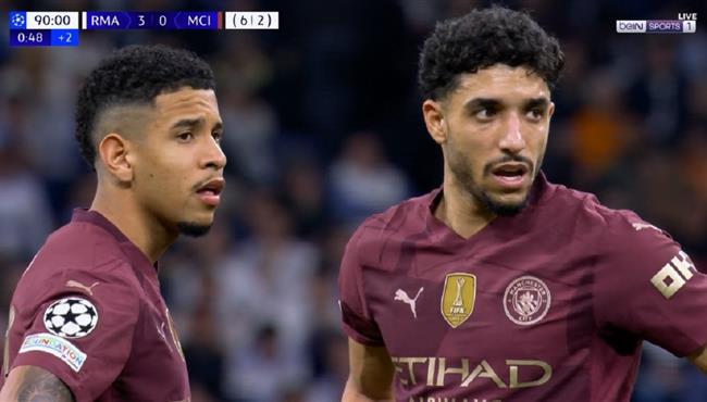 هدف مانشستر سيتي أمام ريال مدريد بعد تنفيذ مذ هل من عمر مرموش لركلة حرة