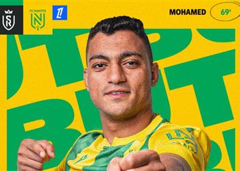 فيديو مصطفى محمد يسجل هدف نانت الثاني أمام ريمس والمدرب يستبدله