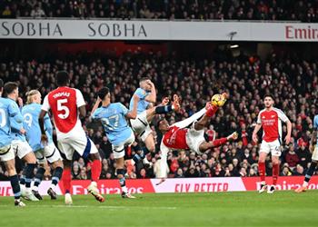 رجل مباراة مانشستر سيتي وآرسنال في الدوري الإنجليزي