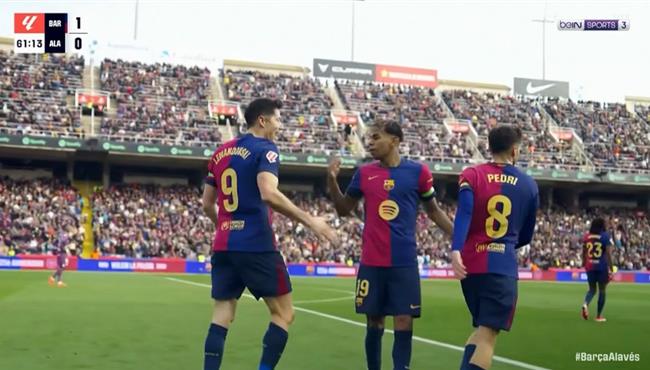 هدف فوز برشلونة علي ديبورتيفو الافيس 1 0 الدوري الاسباني