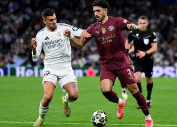 ماكمانامان جوارديولا جعل عمر مرموش يفعل شيئ ا غريب ا أمام ريال مدريد