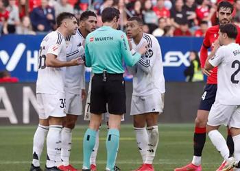 الاتحاد الإسباني يصدر بيان ا رسمي ا بشأن إدانة حكم مباراة ريال مدريد وأوساسونا