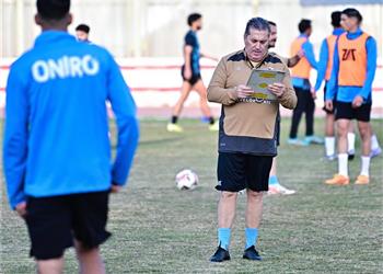 مران الزمالك تفاصيل جلسة بيسيرو مع اللاعبين قبل مواجهة الأهلي وتدريبات قوية للحراس