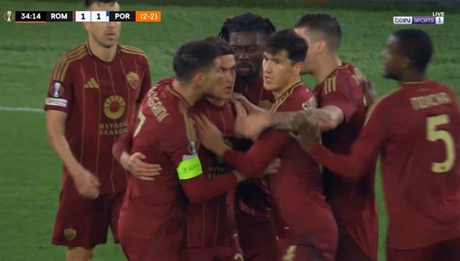 اهداف مباراة روما وبورتو 3 2 الدوري الاوروبي