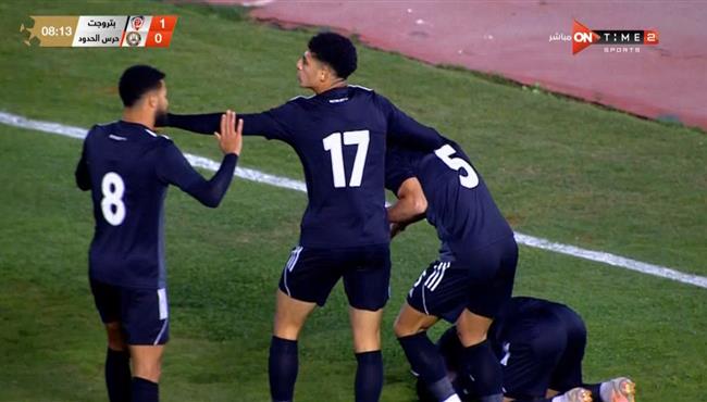 اهداف مباراة بتروجيت وحرس الحدود 2 2 الدوري المصري