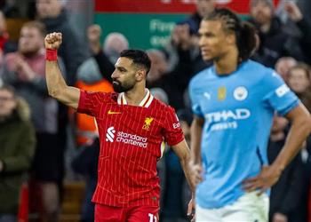 رقمان مميزان ينتظران محمد صلاح في مباراة ليفربول ومانشستر سيتي