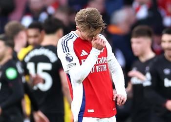 بعد الابتعاد أكثر عن ليفربول أوديجارد عن هزيمة آرسنال أمام وست هام لا يوجد وقت للشعور بالأسف