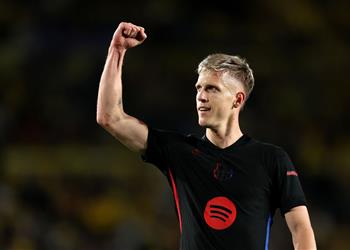 فيديو أولمو يسجل هدف برشلونة الأول أمام لاس بالماس