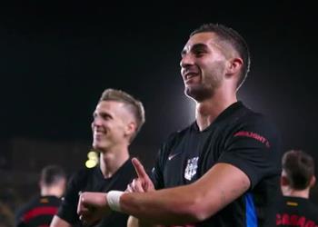 فيديو فيران توريس يسجل هدف برشلونة الثاني أمام لاس بالماس