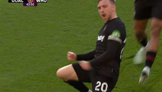 هدف بوين في مرمي ارسنال بالدوري الانجليزي