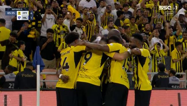 اهداف مباراة الاتحاد والهلال 4 1 الدوري السعودي