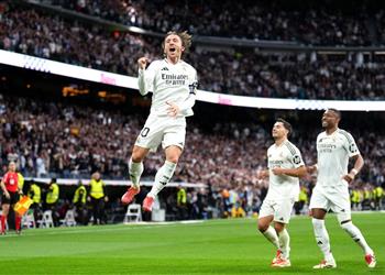 فيديو لوكا مودريتش يسجل هدف ريال مدريد الأول أمام جيرونا