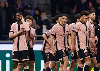 فيديو حكيمي وديمبلي يقودان باريس سان جيرمان للفوز بثلاثية أمام ليون