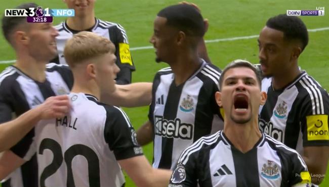 اهداف مباراة نيوكاسل ونوتينجهام فورست 4 3 الدوري الانجليزي