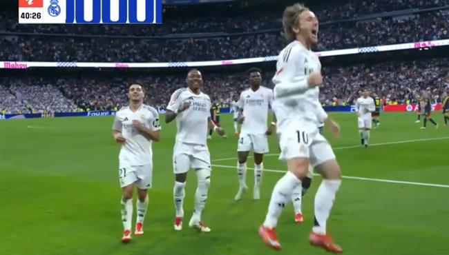 اهداف مباراة ريال مدريد وجيرونا 2 0 الدوري الاسباني