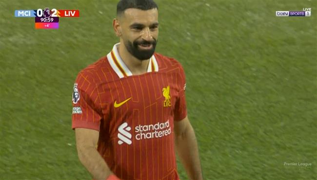 ملخص لمسات محمد صلاح امام مانشستر سيتي في الدوري الانجليزي