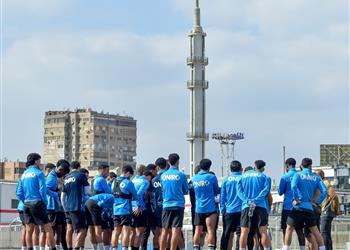 مران الزمالك جلسة تحفيزية ومحمود جهاد يواصل التأهيل