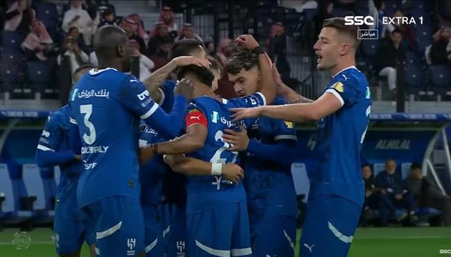 اهداف مباراة الهلال والجلود 5 1 الدوري السعودي