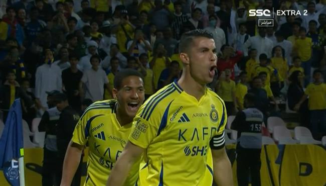 هدف رونالدو في مرمي الوحدة بالدوري السعودي