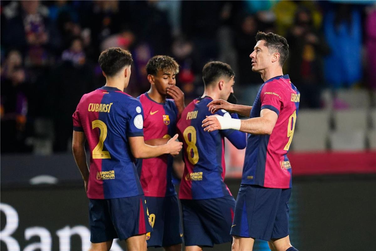 فيديو | سحر لامين يامال.. ليفاندوفسكي يسجل هدف برشلونة الرابع أمام أتلتيكو مدريد