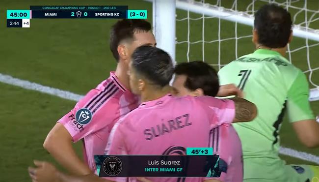 اهداف مباراة انتر ميامي و كانساس سيتي 3 1 دوري ابطال كونكاكاف