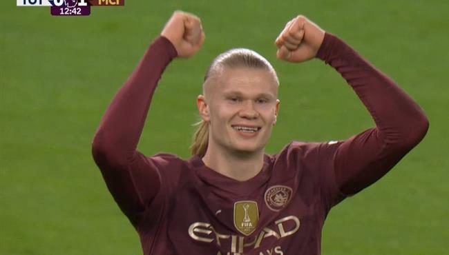 هدف هالاند في مرمي توتنهام بالدوري الانجليزي