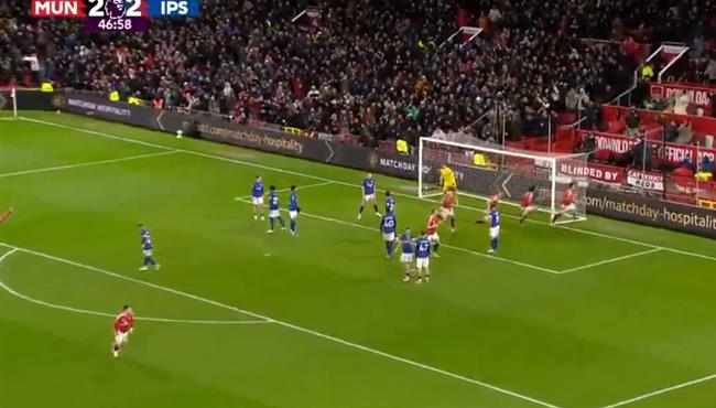 اهداف مباراة مانشستر يونايتد وايبسويتش تاون 3 2 الدوري الانجليزي