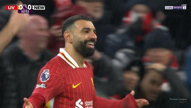 ملخص لمسات محمد صلاح في مباراة ليفربول ونيوكاسل بالدوري الانجليزي
