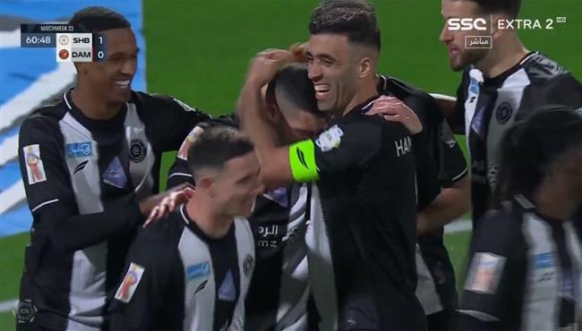 اهداف مباراة الشباب وضمك 2 0 الدوري السعودي